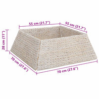 Collare per Albero di Natale Bianco 70 x 70 x 28 cm 42020180