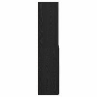 Credenza Rovere Nero 80 x 42,5 x 185 cm Legno multistrato 3402634