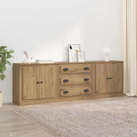 Sideboards 3 pcs Legno vecchio 210 x 35,5 x 67,5 cm 3402647