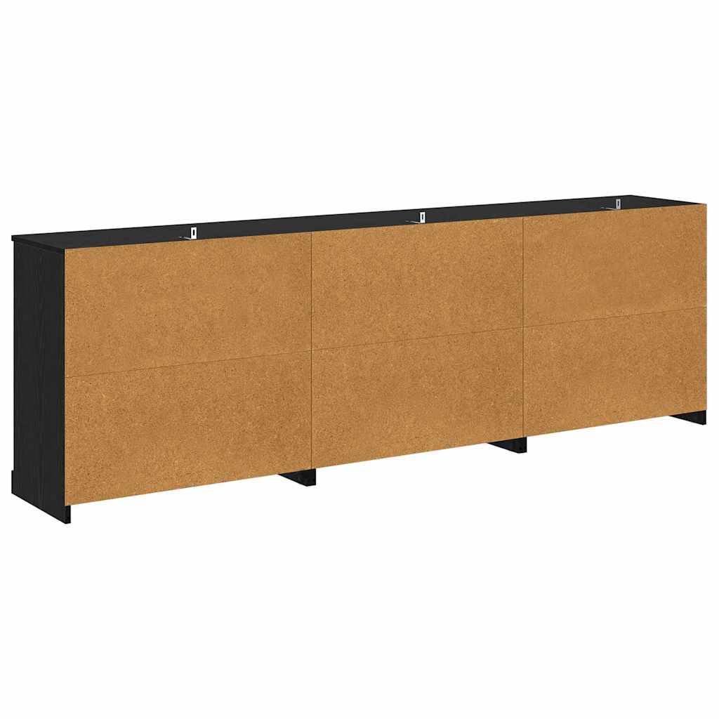 Sideboards 3 pcs Rovere artigianale 210 x 35,5 x 67,5 cm 3402648