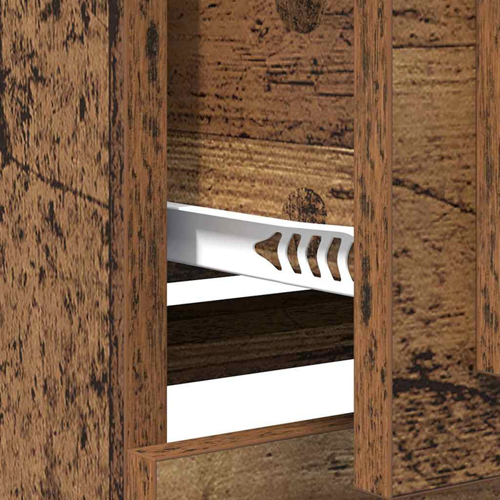 Sideboards con cassetto 3 pcs Rovere Nero 210 x 35,5 x 67,5 cm 3402649