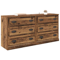 Sideboards con cassetto 2 pcs Legno vecchio 70 x 35,5 x 67,5 cm 3402653