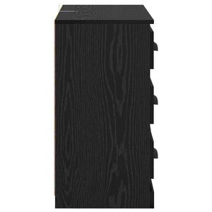 Sideboards con cassetto 2 pcs Rovere Nero 70 x 35,5 x 67,5 cm 3402655