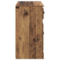 Sideboards con cassetto 2 pcs Legno vecchio 70 x 35,5 x 67,5 cm 3402659
