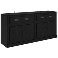 Sideboards con cassetto 2 pcs Rovere Nero 70 x 35,5 x 67,5 cm 3402661