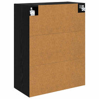 Armadi da Muro 2 pcs Rovere Nero 69,5 x 34 x 90 cm 3402688