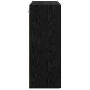 Armadi da Muro 2 pcs Rovere Nero 69,5 x 34 x 90 cm 3402688