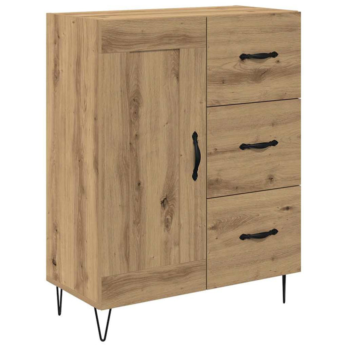 Credenza con cassetto Rovere artigianale 69,5 x 34 x 180 cm 3402703