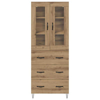 Credenza con cassetto Rovere artigianale 69,5 x 34 x 180 cm 3402704