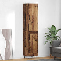 Credenza-Buffet-Armadio da cucina Legno vecchio 69,5 x 34 x 180 cm Legno multistrato 764577