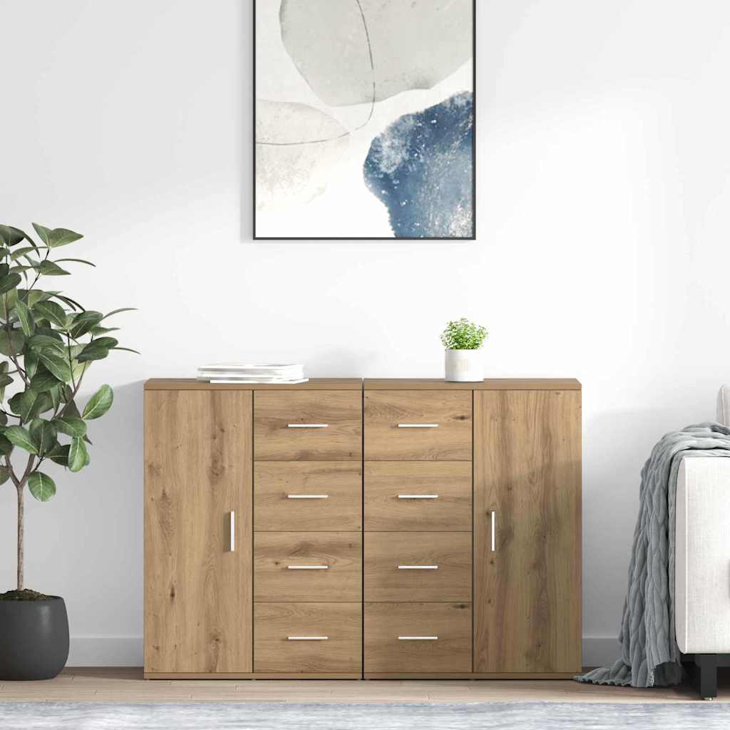 Sideboards Corona 2 pcs Rovere artigianale 59 x 39 x 80 cm 3402807