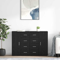 Sideboards Corona 2 pcs Rovere Nero 59 x 39 x 80 cm 3402808