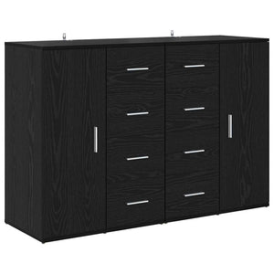 Sideboards Corona 2 pcs Rovere Nero 59 x 39 x 80 cm 3402808