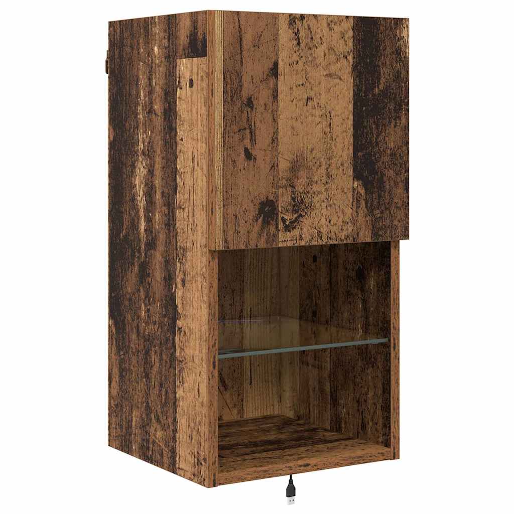 Unità per TV a Muro Legno vecchio Legno multistrato 3402947