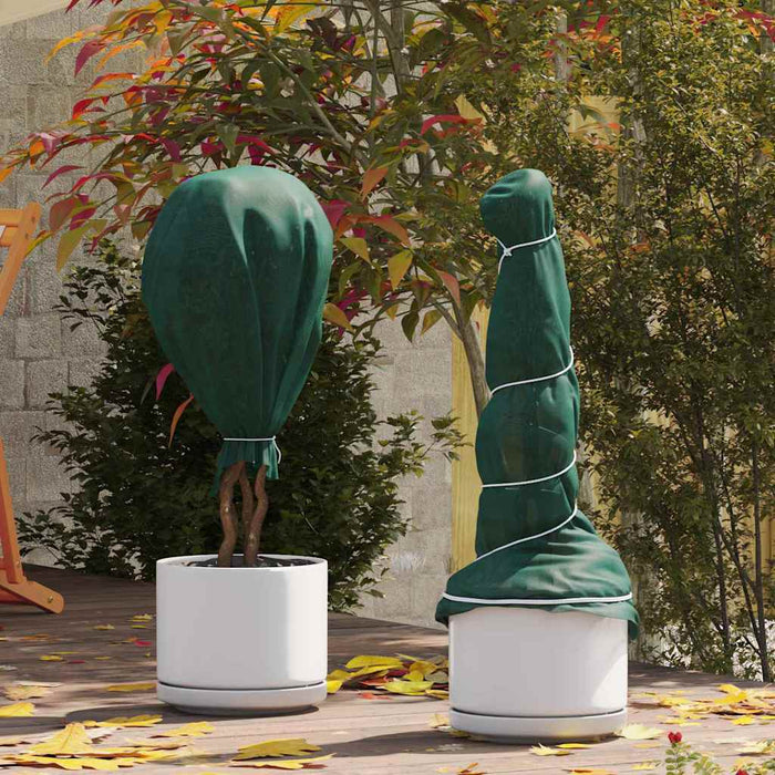 Fleece per Piante di Protezione dal Gelo Verde 100 x 1,6 m 42021004