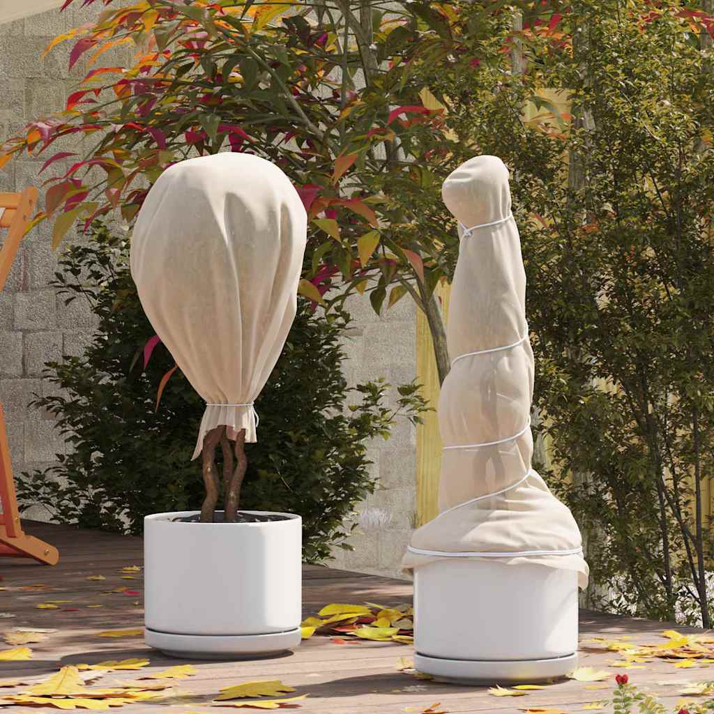 Fleece per Piante di Protezione dal Gelo Beige 20 x 1,6 m 42021019