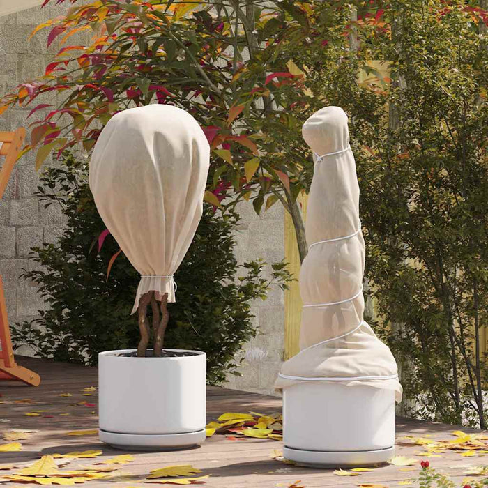 Fleece per Piante di Protezione dal Gelo Beige 50 x 1,6 m 42021020