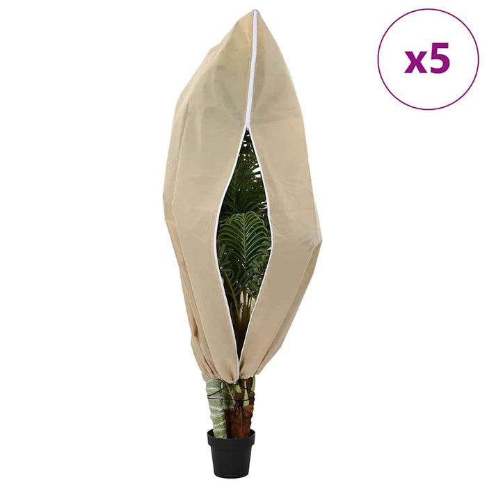 Coperture in Fleece per Protezione Antigelo delle Piante 5 pcs 42021041