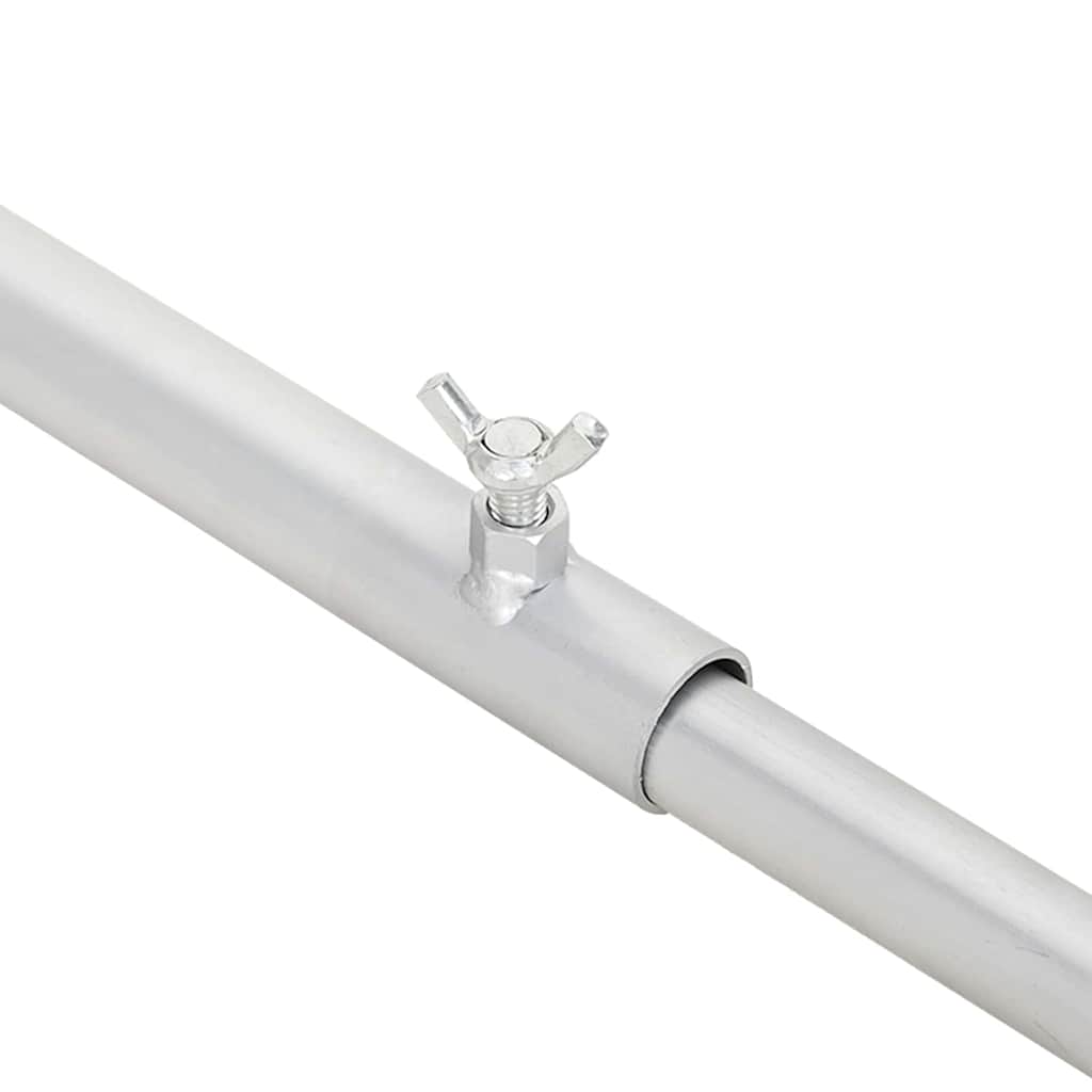 adatto per supporto per telo piatto 4 pcs Argento 100-145 cm 42020521