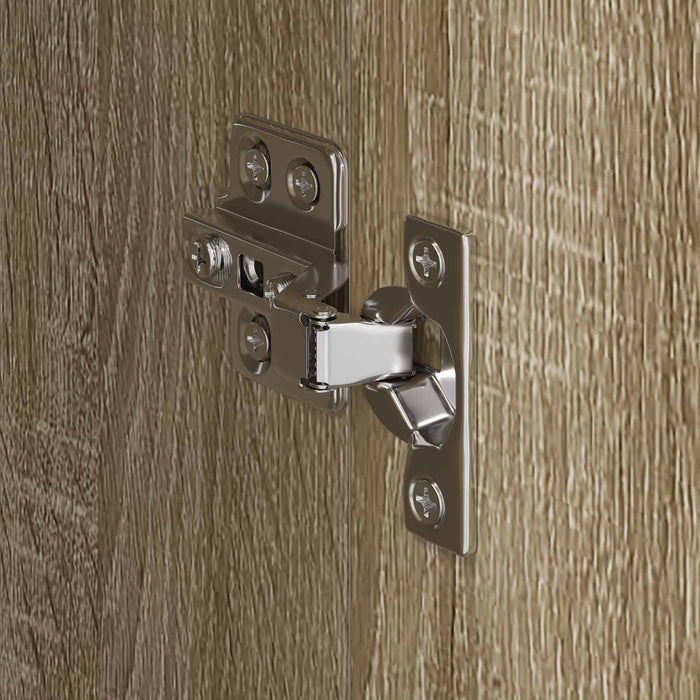 Armadio 2 pcs Sonoma 50 x 50 x 200 cm Legno multistrato 3403017