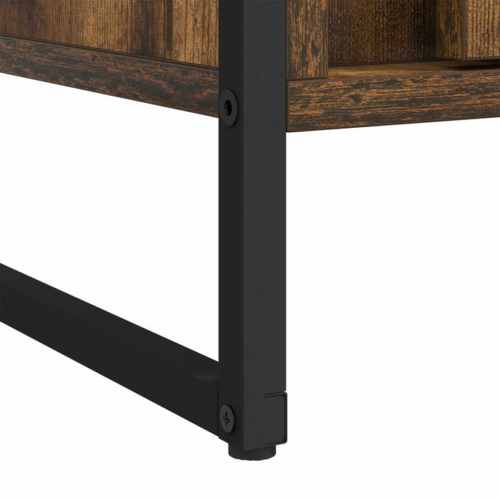 Armadio 2 pcs Quercia Fumosa 50 x 50 x 200 cm Legno multistrato 3403018