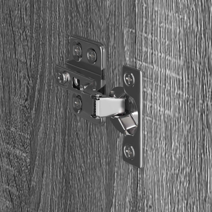 Armadio 2 pcs Grigio Sonoma 50 x 50 x 200 cm Legno multistrato 3403019