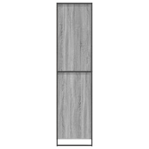 Armadio 2 pcs Grigio Sonoma 50 x 50 x 200 cm Legno multistrato 3403019