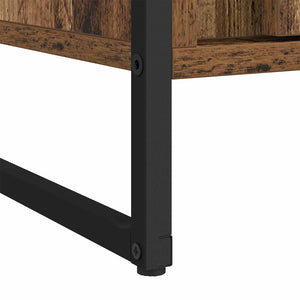 Armadio 2 pcs Legno vecchio 50 x 50 x 200 cm Legno multistrato 3403020