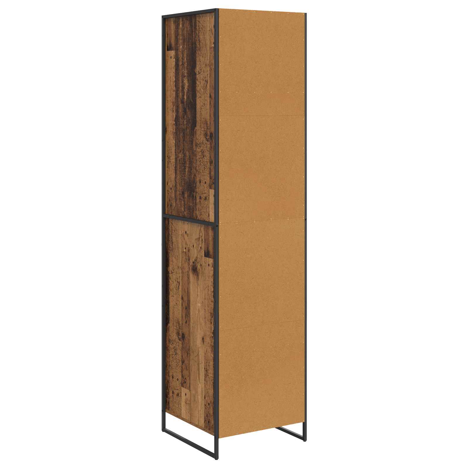 Armadio 2 pcs Legno vecchio 50 x 50 x 200 cm Legno multistrato 3403020