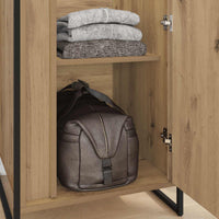 Armadio con porta 2 pcs Rovere Artigianale 50 x 50 x 200 cm 3403021