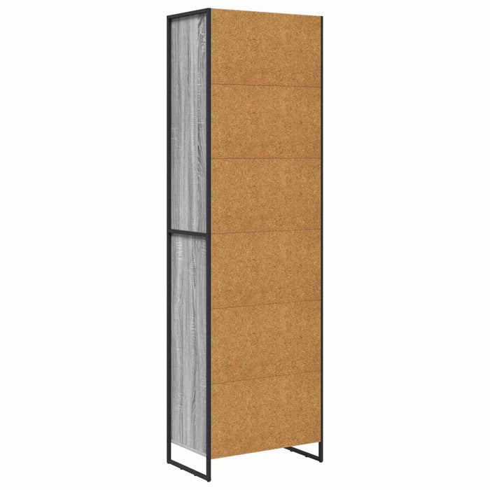 Armadi alti 2 pcs Grigio Sonoma 60 x 36 x 300 cm 3403031