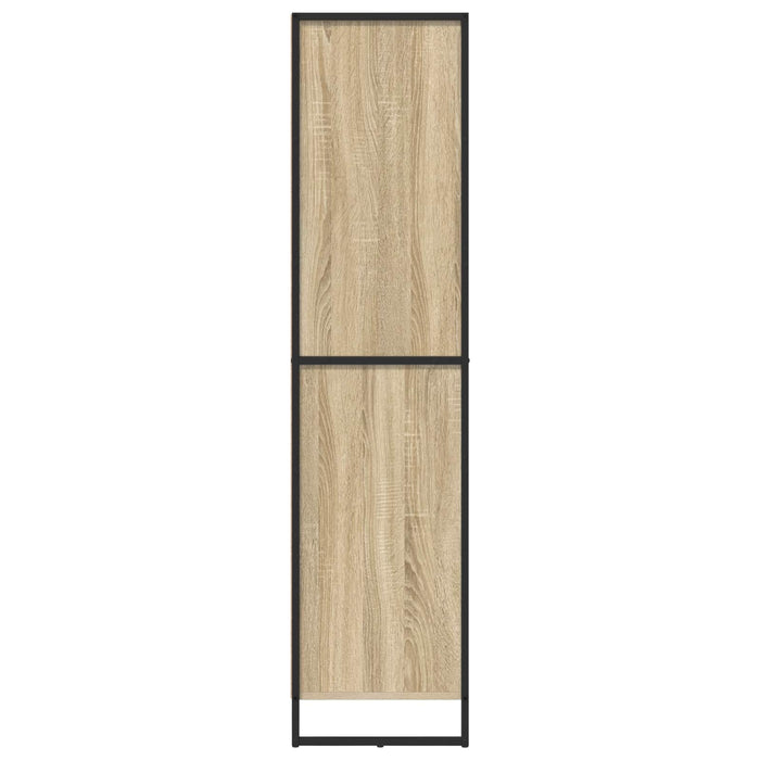 Credenza 2 pcs Sonoma 81 x 36 x 150.5 cm Legno multistrato 3403035