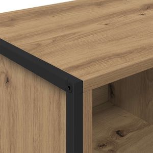 Credenza 2 pz-Set di 2 Buffet-Armadio da cucina Rovere Artigianale 81 x 36 x 150.5 cm