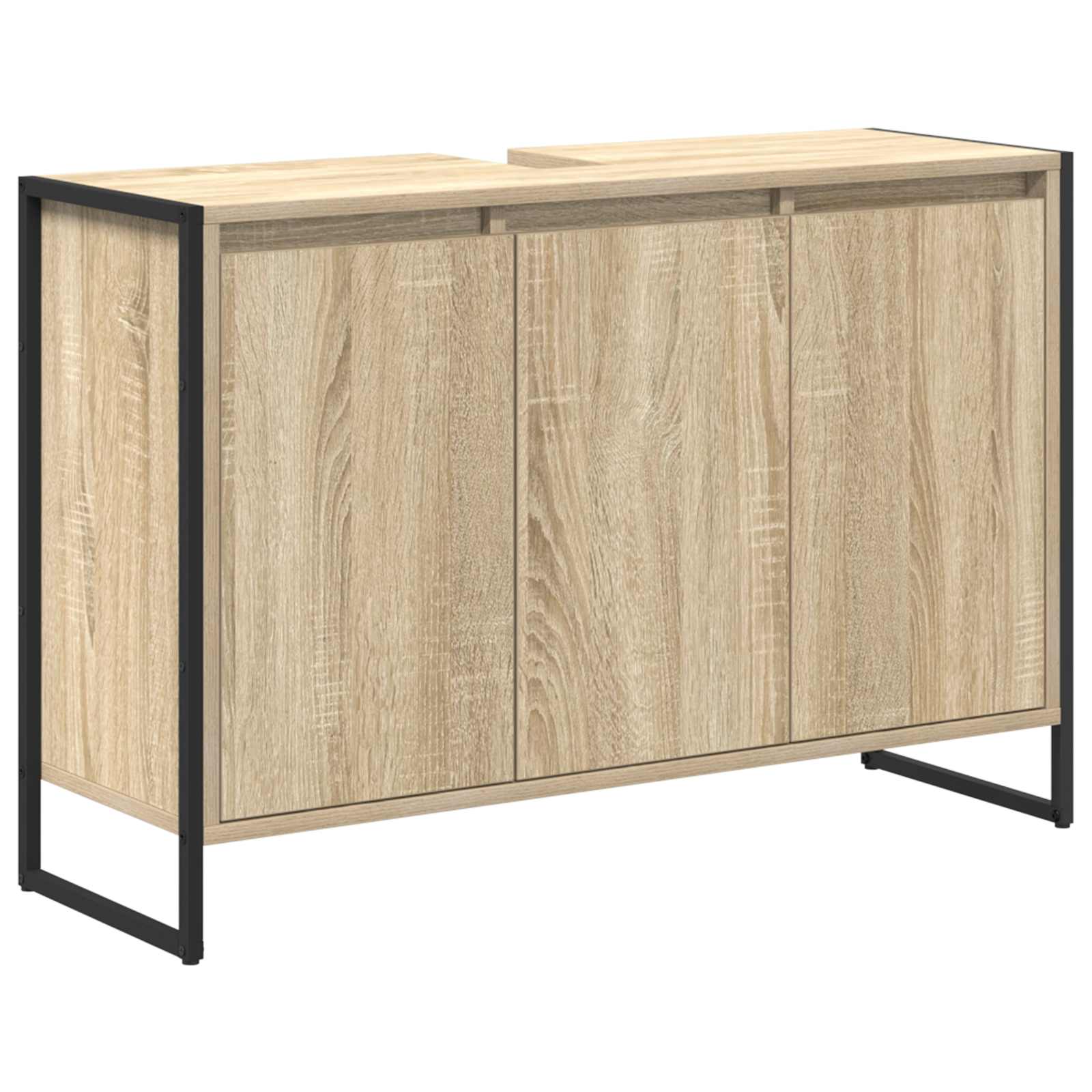 Set di mobili per il bagno Rovere Sonoma Legno multistrato 3403047