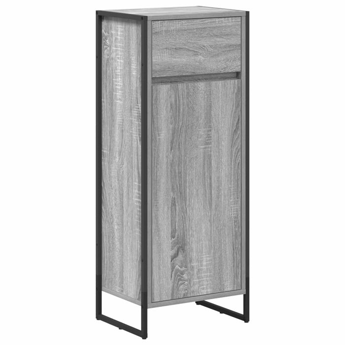 Set di mobili per il bagno Grigio Sonoma Legno multistrato 3403049