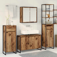 Set di mobili per il bagno Legno vecchio Legno multistrato 3403050