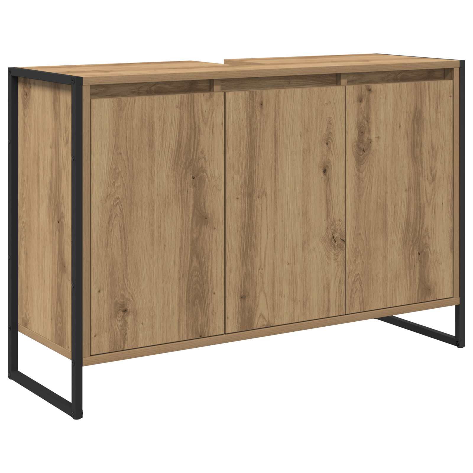 Set di mobili per il bagno Rovere artigianale Legno multistrato 3403051