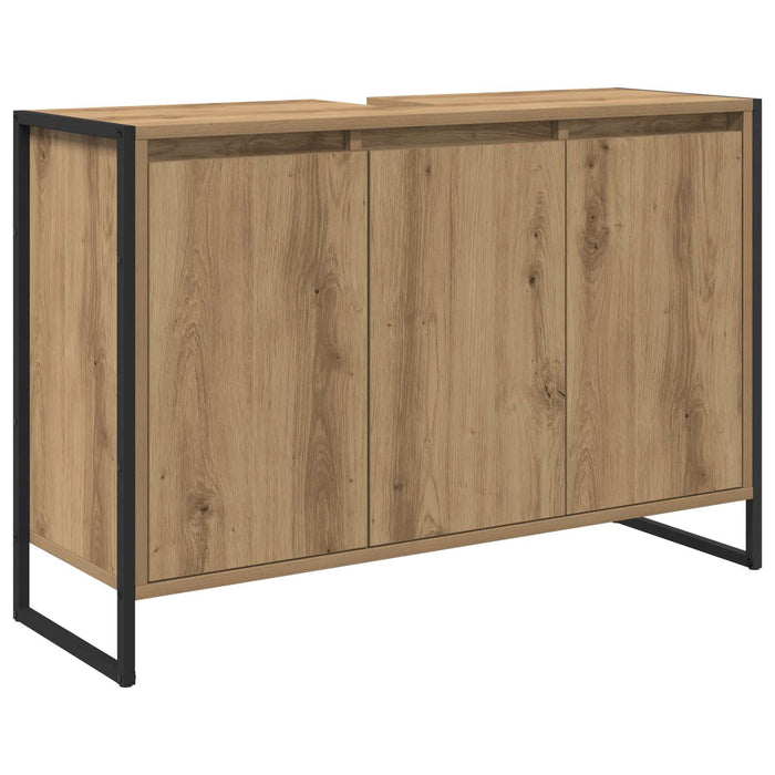 Set di mobili per il bagno Rovere artigianale Legno multistrato 3403051