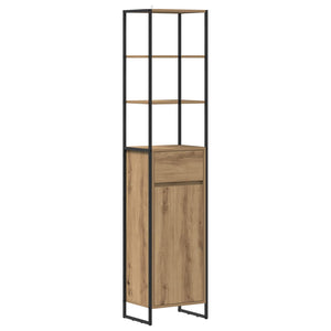 Set di mobili per il bagno Rovere artigianale Legno multistrato 3403057