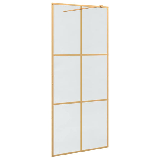 Parete Doccia Walk-in Oro 90 x 195 cm vetro temperato 42022053