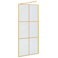 Parete Doccia Walk-in Oro 90 x 195 cm vetro temperato 42022053