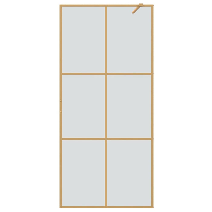 Parete Doccia Walk-in Oro 90 x 195 cm vetro temperato 42022053