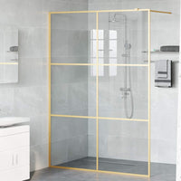 Parete Doccia Walk-in Oro 140 x 195 cm vetro temperato 42022056