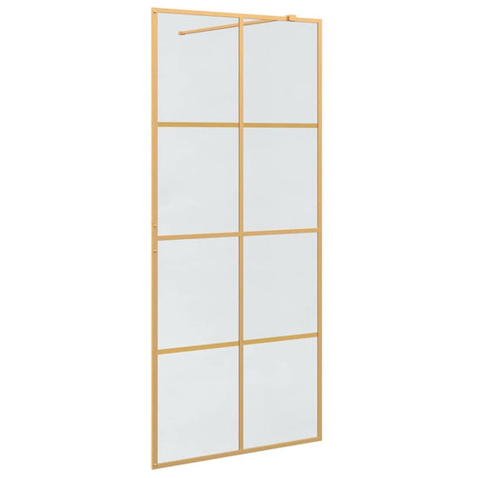 Parete Doccia Walk-in Oro 90 x 195 cm vetro temperato 42022058