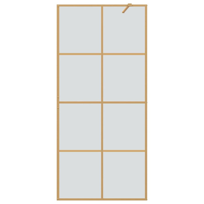 Parete Doccia Walk-in Oro 90 x 195 cm vetro temperato 42022058