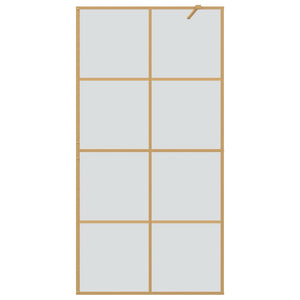 Parete Doccia Walk-in Oro 100 x 195 cm vetro temperato