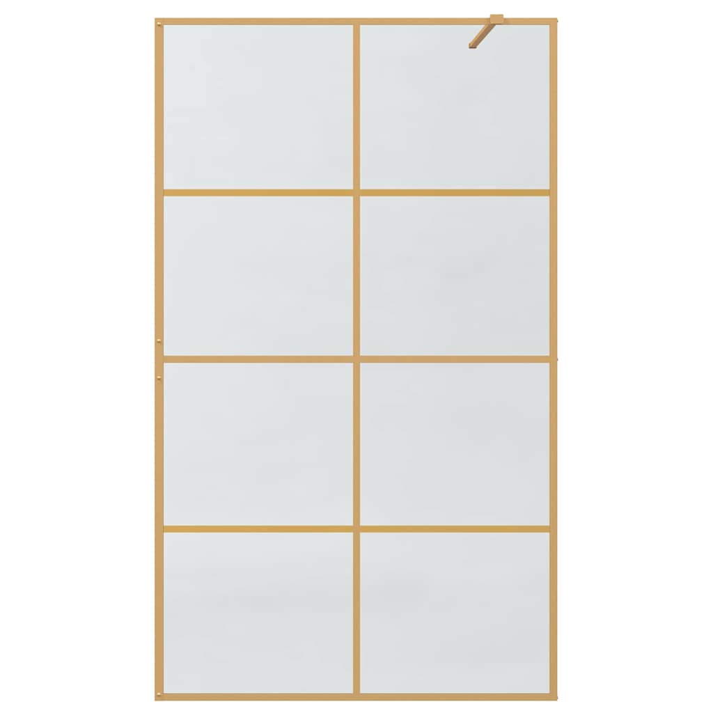 Parete Doccia Walk-in Oro 115 x 195 cm vetro temperato 42022060