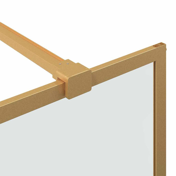 Parete Doccia Walk-in Oro 140 x 195 cm vetro temperato 42022061