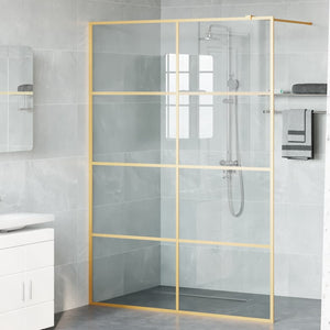 Parete Doccia Walk-in Oro 140 x 195 cm vetro temperato 42022061