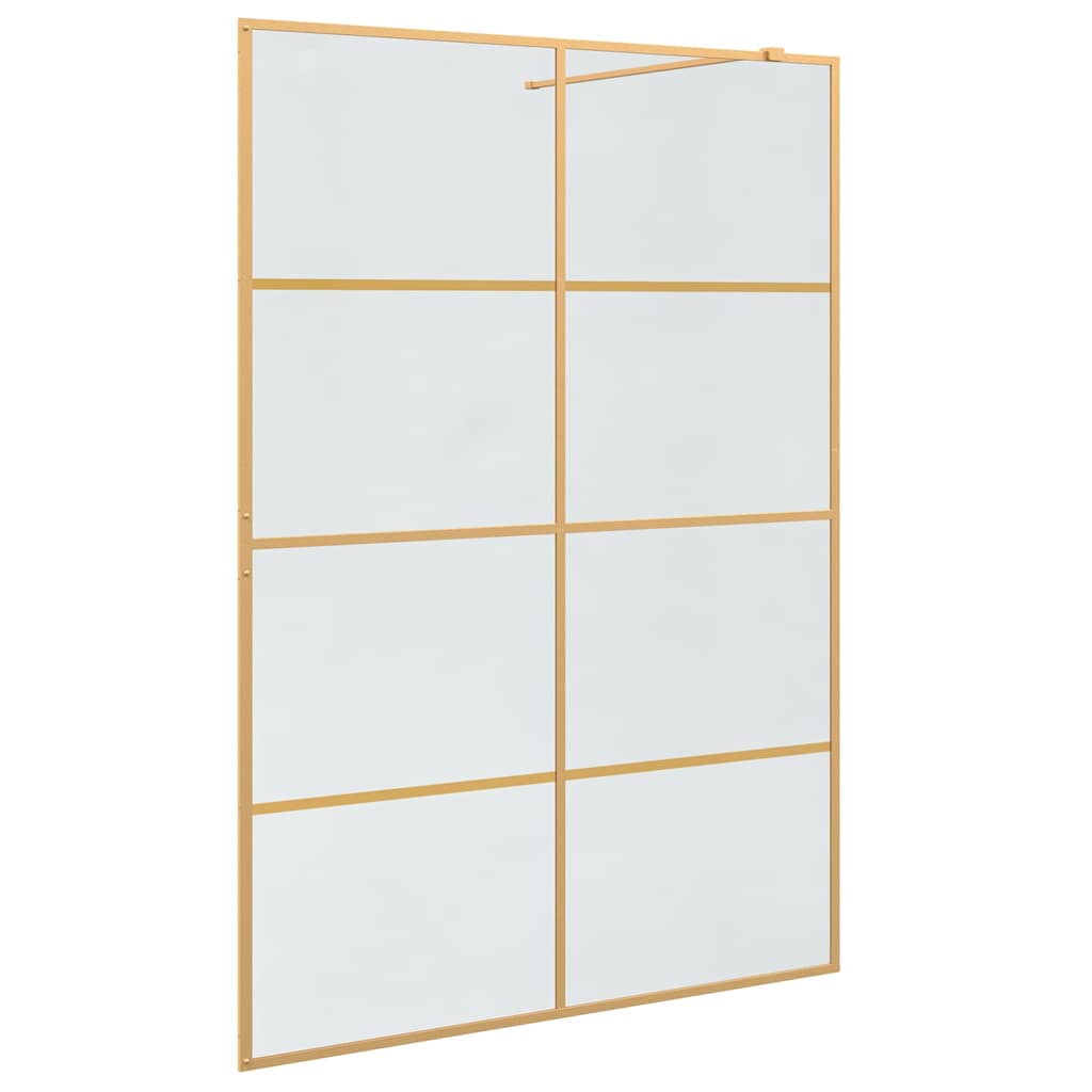 Parete Doccia Walk-in Oro 140 x 195 cm vetro temperato 42022061